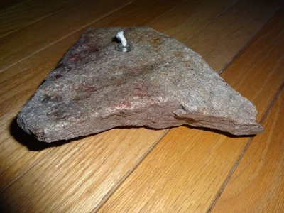 Rock Oil Candle: 1-Wick Natural Stone Decor Stone Petrified Wood Decor - Image 1 of 4