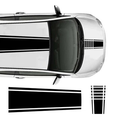 calcomanías techo GridLine Fiat 500 Foto 1 de 2