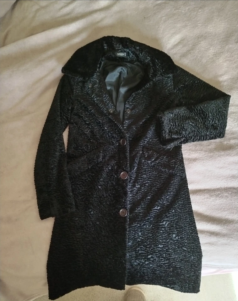 Manteau Imitation Astrakan - Photo 1/4