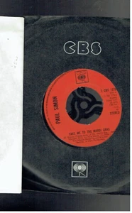 PAUL SIMON TAKE ME TO THE MARDI GRAS 1973 7 INCH VINYL SINGLE - Picture 1 of 1