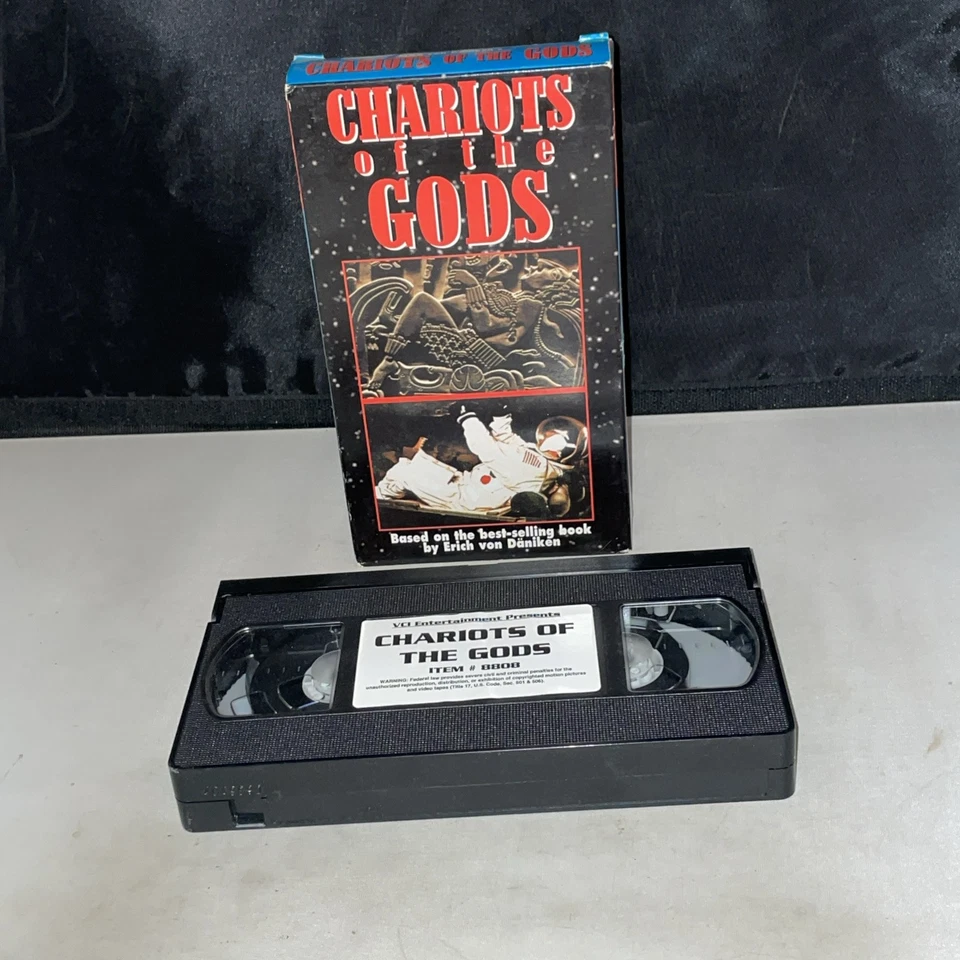 Chariots of the Gods VHS 1997 VCI Home Video Erich Bob Daniken UFO Aliens #8808 - Image 1 of 1