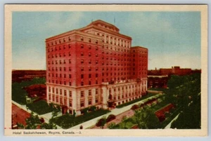 Hotel Saskatchewan, Regina, Saskatchewan, Vintage PECO Postcard, NOS - Bild 1 von 2
