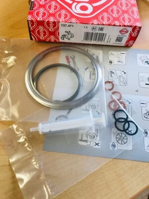 Turboladerdichtungen Montagesatz ELRING 727.471 für BMW 3 5 7 X3 X5 M57N Turbo - Bild 1 von 4