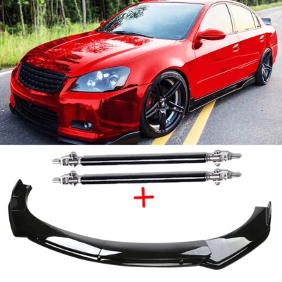 For Nissan Altima SE-R Front Bumper Lip Part Accessories Splitter Spoiler Body Foto 1 de 4