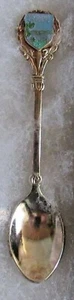 #530) SILVER PLATED TEA SPOON INVEREWE GARDENS BOTANICAL SCOTTISH HIGHLANDS - Foto 1 di 2