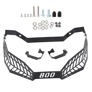 Headlight Guard Protector Cover Haddlamp Guard Black For Cfmoto 800Mt 2021-2022 - Picture 1 of 12