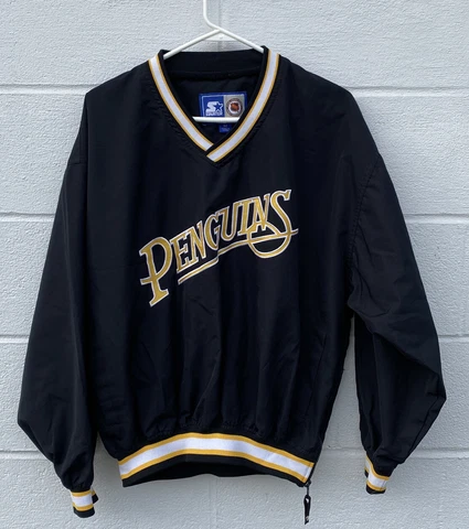 VTG Starter Pittsburgh Penguins NHL Youth M Wind Breaker Sweatshirt Cover