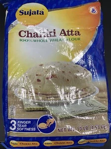 Sujata Chakki Atta 20 LB - Picture 1 of 2