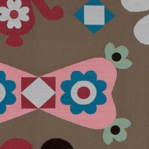 1 3/4 yd Maharam Mela Umber Sonnhild Kestler Upholstery Fabric Free Ship D490 - Picture 1 of 2