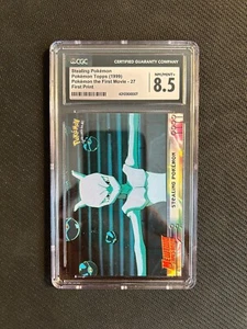 Stealing Pokémon, Pokemon Topps 1999 , Mewtwo Strikes Back, First Print - Picture 1 of 4
