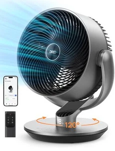 Dreo 16 Inch 25dB Quiet Smart Fans for Bedroom, DC Room Fan with Remote, 120 - Picture 1 of 7