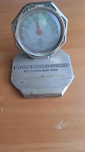 Vintage Brass Desk Thermometer- Bastian Bros Co Rochester NY MCM - Picture 1 of 4