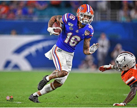 Freddie Swain Florida Gators Unsigned Running Photograph Cover