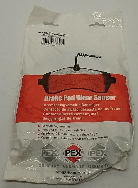 Sensor de desgaste de pastillas de freno de disco automotriz WK548 PEX WK548 sensor de desgaste de freno Foto 1 de 3