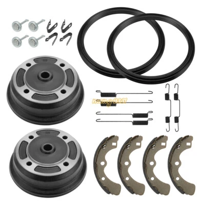 Sello de tambor y zapatas de freno trasero 2 piezas para Kawasaki Mule 3010 KAF620 KAF950 2001-2008 Foto 1 de 4