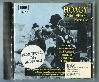 V.A. CD Hoagy Carmichael VOLUME ONE Jazz UK-Import # JSPCD HOAGY 1 - 25-track-CD - Bild 1 von 3