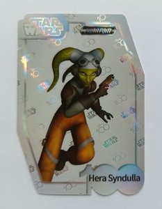 2023 Kakawow Phantom Disney 100 Star Wars Holo Die Cut Silver  Hera Syndulla 