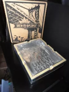 Cenicero de peltre Drew Estate Diplomat nuevo en caja - Imagen 1 de 12