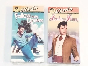 ELVIS *Follow that Dream* + *Frankie & Johnny* (2 tape collection) VHS  - Picture 1 of 2