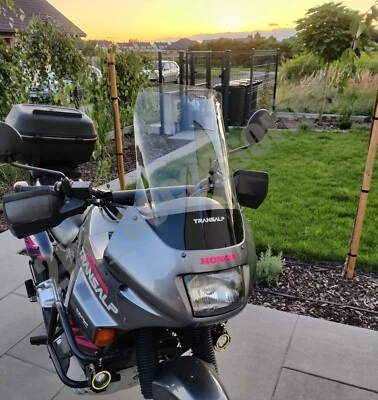 HONDA XL 600 V TRANSALP 1994-1999 CUPOLINO NUOVO ALTO PARABREZZA TOURING 4 COLOR - Image 1 of 4