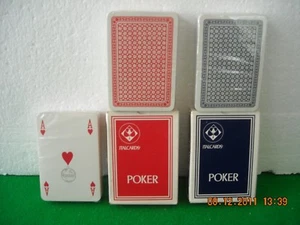 MAZZO CARTE POKER PLASTIFICATE "MONDIAL" ITALCARDS ANNI '80 - Picture 1 of 1