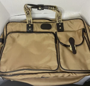 Kluge große Weekend Canvas Tasche mehrere Reißverschlussfächer - Bild 1 von 12