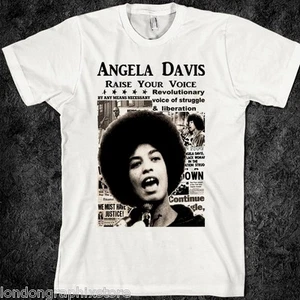 T-Shirt Angela Davis, Storia Nera, Black Lives Matter, S-2XL - Foto 1 di 2