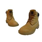 Timberland Brown Leather Premium Waterproof Boots Youth Sz 5.5M