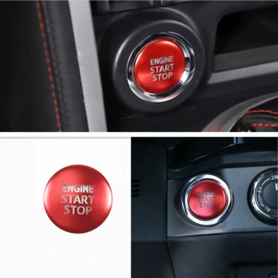 Engine Start Stop Button Cover Trim Engine Switch for Toyota Tacoma 2016-2023 - Image 1 of 4
