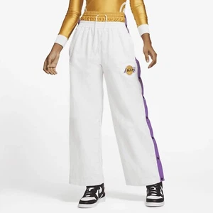 Nike Women's x Ambush NBA collection Lakers Pants Summit White DB1636-121 SZ L - Picture 1 of 10