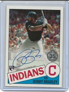 2020 Topps Series 1 1985 Anniversary Autograph Bobby Bradley #35A-80 - Bild 1 von 2