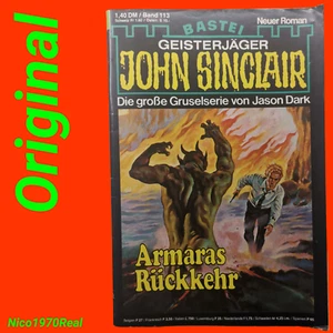 John Sinclair - Heft Nr 113 - Armaras Rückkehr - 1. Auflage - #B/3-HoKi3 - Bild 1 von 3