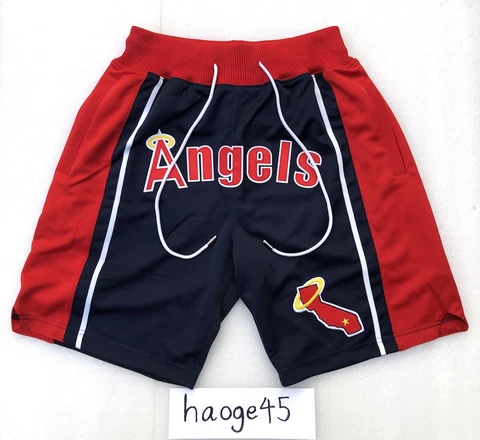 Just Don X Mitchell & Ness MLB Los Angeles Angels ALL STAR Shorts Size Large Cover