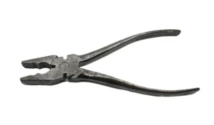 Alicates vintage KRAEUTER Linesman de 10" con cortadores de alambre de alta resistencia - Imagen 1 de 6