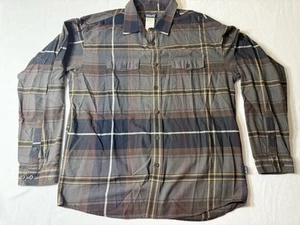 Patagonia Mens Button Up Shirt Size Large Plaid Long Sleeve Organic Cotton - Picture 1 of 10