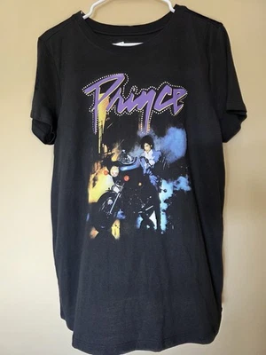 Purple Rain ~Prince and the Revolution T Shirt Torrid Women's Size 00 M/L NWT - Image 1 of 4