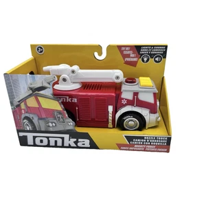 Tonka Trucks Fire Truck Nozzle Truck With Working Siren And Sounds Mighty Force - Picture 1 of 3