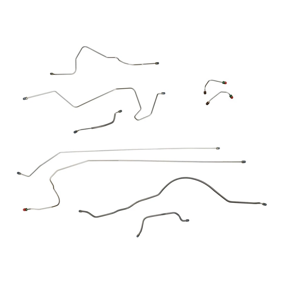 Juego de tubos de acero inoxidable para línea de freno eléctrico Jeep Cherokee XJ 1988-1990 Foto 1 de 4