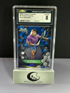 Carlos Alcaraz 🇪🇸 (#/50 | Blue Refractor) -- 2024 Topps Graphite 🎾 | #1 - Bild 1 von 2