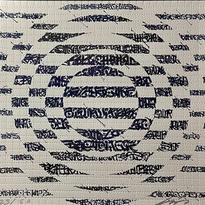 Signed Blotter Print, “Carpella II - White - Blotter Edition" by Said Dokins - Picture 1 of 6