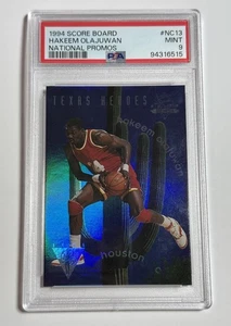 1994 Score Board National Convention Hakeem Olajuwon SP Texas Heroes PSA 9 - Bild 1 von 3
