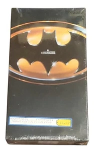 New 1989 Batman VHS Video Cassette Tape Nicholson Keaton With Watermark Sealed - Foto 1 di 6