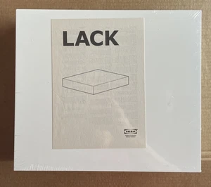  Ikea LACK Floating Wall Shelf 11 3/4" X 10 1/4” White 16353 - Picture 1 of 4