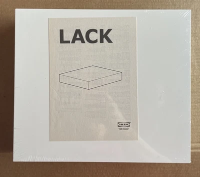  Ikea LACK Floating Wall Shelf 11 3/4" X 10 1/4” White 16353 - Image 1 of 4