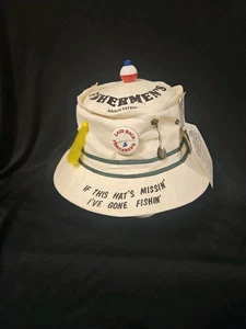 Good Ole Laid Back Angelhut und Survival Kit Fischerhut Gr. L weiß Neuheit - Bild 1 von 8