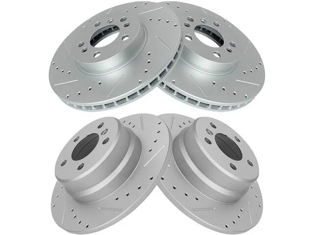 Juego de rotor de freno delantero y trasero para BMW X5 2000-2006 2001 2002 2003 2004 DW614WB Foto 1 de 1