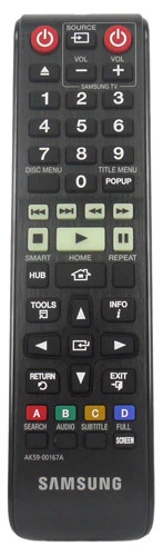 Samsung BD-H6500 Genuine Original Remote Control - Image 1 of 1
