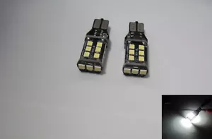 2 pairs T15 921 Samsung 15W 3030 SMD High power LED Canbus Error free White - Bild 1 von 5