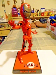 San Francisco Giants Superheroes and Comics Night 2 Iron Man Bobblehead New - Picture 1 of 7