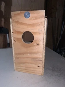 Parakeet Nest Box  Breeding Box Parakeet Budgie Nesting Box 6x10x7 - Picture 1 of 5